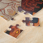 Witte Steen, Tekenen van Chintamani door Roerich Legpuzzel (Zijkant)