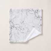 Witte steen textuur bad handdoek (Wasdoekje)