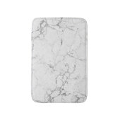 Witte steen textuur badmat (Voorkant Verticaal)