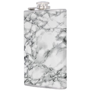 Witte steenkolf heupfles