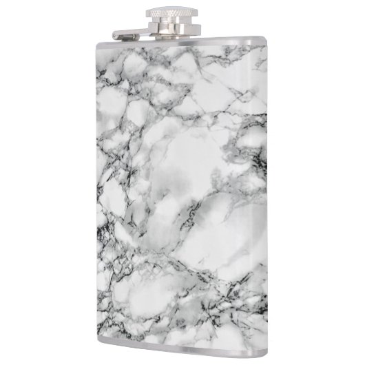 Witte steenkolf heupfles (Links)