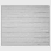 Witte steenwand cadeaupapier (Vlak)