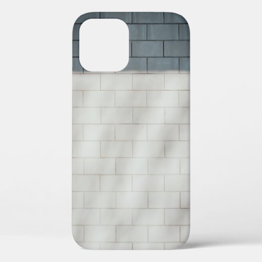 Witte steenwand Case-Mate iPhone case (Achterkant)