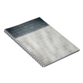 Witte steenwand notitieboek (Rechterzijde)