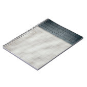 Witte steenwand notitieboek (Linkerzijde)
