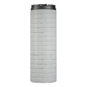 Witte steenwand thermosbeker (Achterkant)