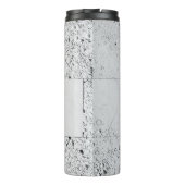 Witte steenwand thermosbeker (Achterkant)