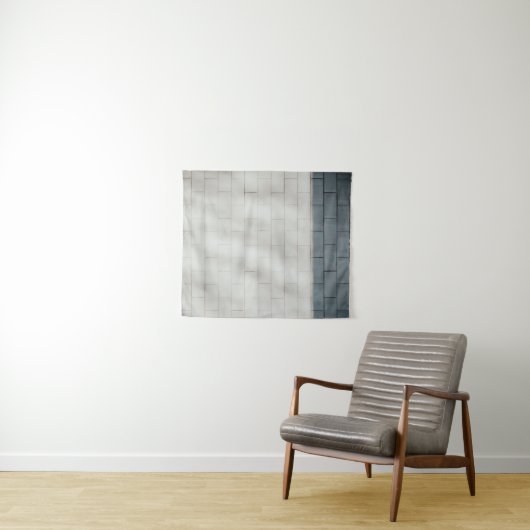 Witte steenwand wandkleed (In Situ (horizontaal))