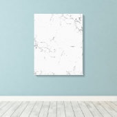 Witte stenen textuur canvas afdruk (Insitu (Houten vloer))