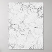 Witte stenen textuur poster (Voorkant)
