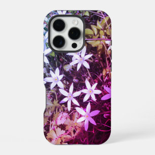 Witte ster bloem iPhone hoesje iPhone 16 Pro Hoesje