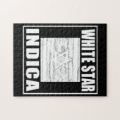 WITTE STER INDICA LEGPUZZEL (Horizontaal)