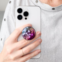 witte sterbloem PopSocket