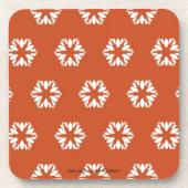 Witte sterren Cork coaster Drankjes Onderzetter (Voorkant)