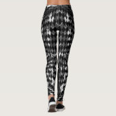 Witte sterren leggings (Achterkant)