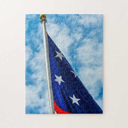 Witte Sterren Legpuzzel (Verticaal)