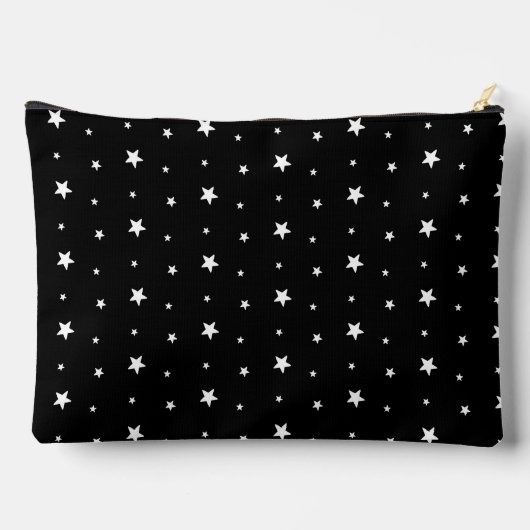 Witte sterren op zwart etui (Achterkant)