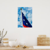 Witte Sterren Poster (Keuken)