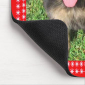 Witte sterren Rood Lijst Afbeelding Uw foto Muismat (Hoek)