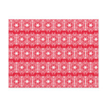 Witte sterren, sneeuwvlokken, rode kerstvakantie