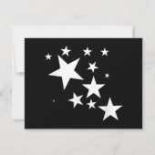 Witte Sterren Star-Pattern-Design Kostuum Gift (Voorkant)