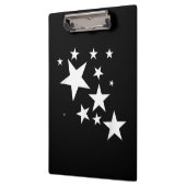 Witte Sterren Star-Pattern-Design Kostuum Gift Klembord (Links)