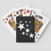 Witte Sterren Star-Pattern-Design Kostuum Gift Pokerkaarten (Achterkant)