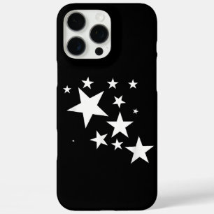 Witte sterren ster-patroon-ontwerp kostuum cadeau iPhone 16 pro max hoesje