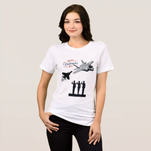 Witte sterren van opoffering Tri-Blend shirt