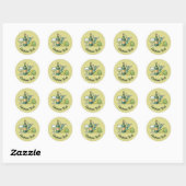Witte Sticker (Vel)