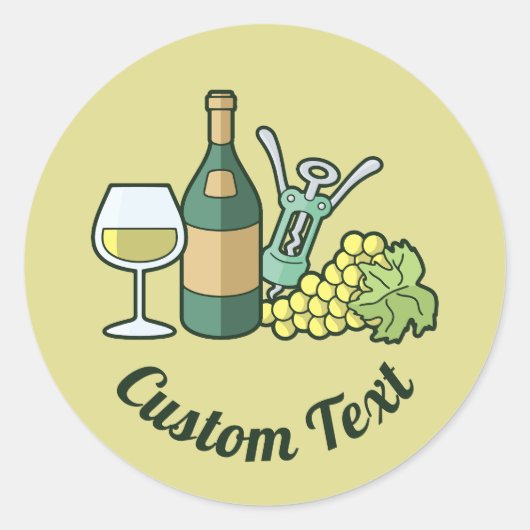 Witte Sticker (Voorkant)