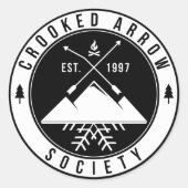 witte Sticker (Voorkant)