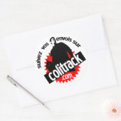 witte sticker gevolgd (Envelop)