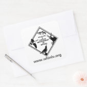 WITTE STICKERS (Envelop)