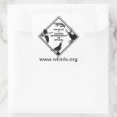 WITTE STICKERS (Tas)