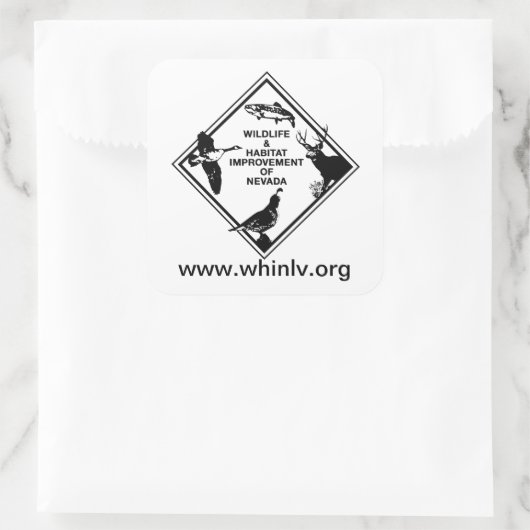 WITTE STICKERS (Tas)