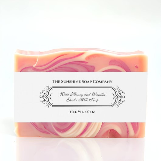 Witte  stijl zeep buikband uitnodigingen wikkel