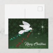 Witte stip briefkaart (Voorkant / Achterkant)