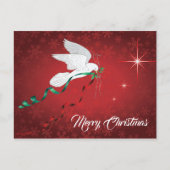 Witte stip briefkaart (Voorkant)