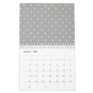 Witte Stip Grijze Achtergrond Elegante Stippen Sti Kalender