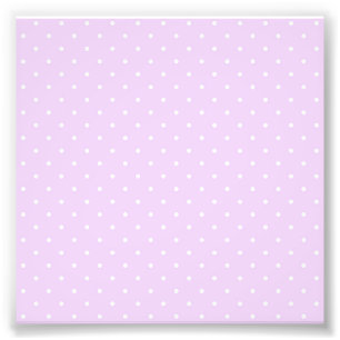 Witte Stip Roze Achtergrond Elegante Stippen Gesti Foto Afdruk