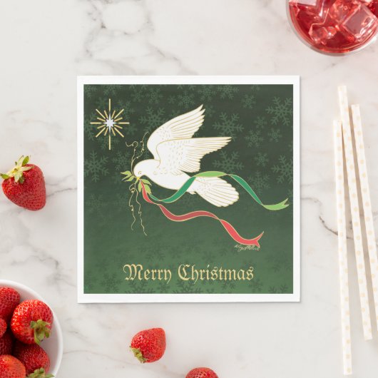 Witte stip servet (Insitu)