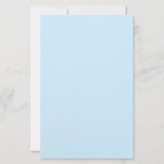 Witte Stippen op aangepaste blauwe briefpapier (Achterkant)