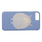 Witte Stippen Ronde Slaapschapen Case-Mate iPhone Case (Achterkant (Horizontaal))