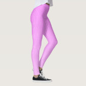 Witte stippen roze patroon leggings (Rechts)