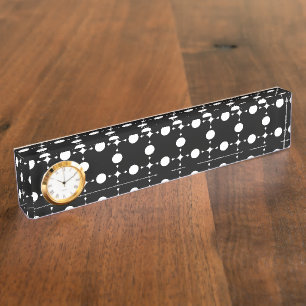 Witte stippen, stippen, Stippen, gestippeld Naambordje