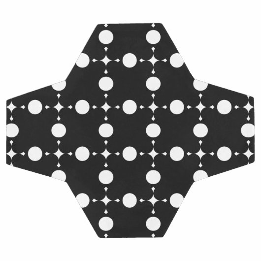 Witte stippen, stippen, Stippen, gestippeld Voetbal (Enkel)