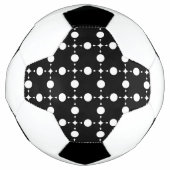 Witte stippen, stippen, Stippen, gestippeld Voetbal (Voorkant)