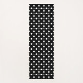 Witte stippen, stippen, Stippen, gestippeld Yogamat (Voorkant)