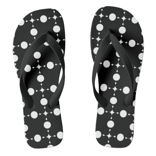 Witte Stippen, Stippenpatroon, Stippen, Gestippeld Teenslippers (Voetbed)